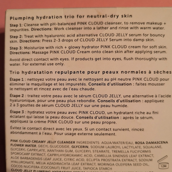 3-Piece Herbivore Skin In The Clouds Set, New - Picture 5 of 5